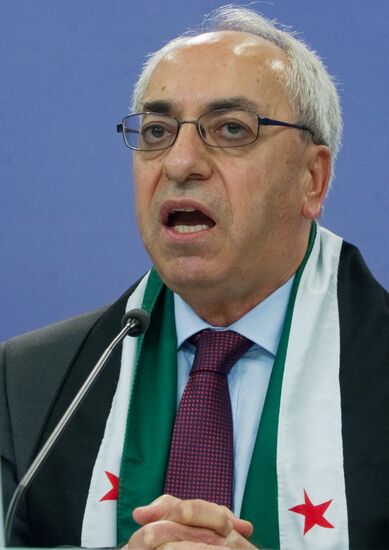 News conference by Syrian National Council delegation