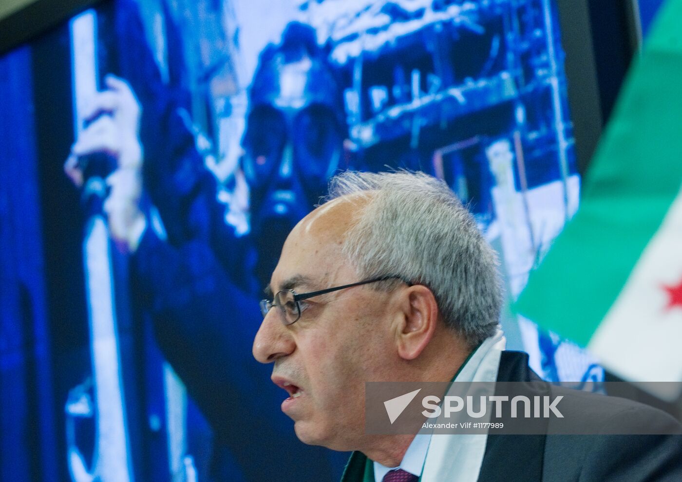 News conference by Syrian National Council delegation