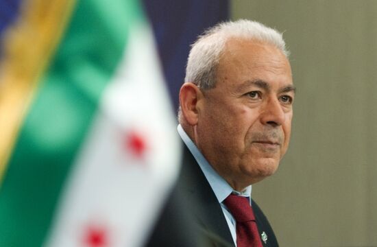 News conference by Syrian National Council delegation