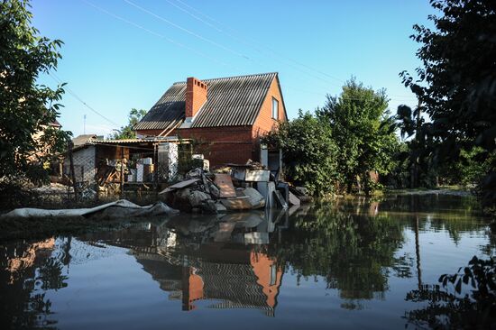 Flood aftermath in Krasnodar Territory