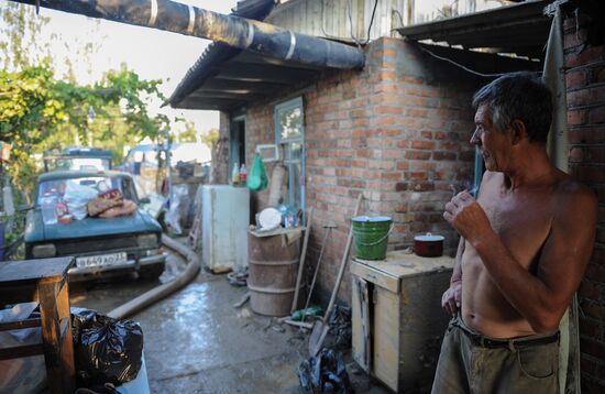 Flood aftermath in Krasnodar Territory