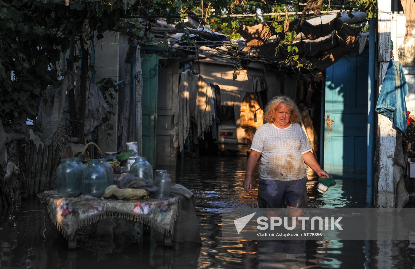 Flood aftermath in Krasnodar Territory