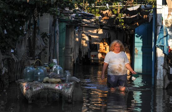 Flood aftermath in Krasnodar Territory