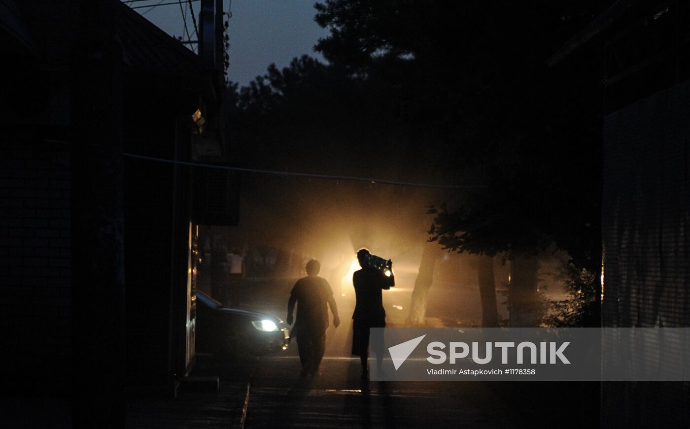 Flood aftermath in Krasnodar Territory