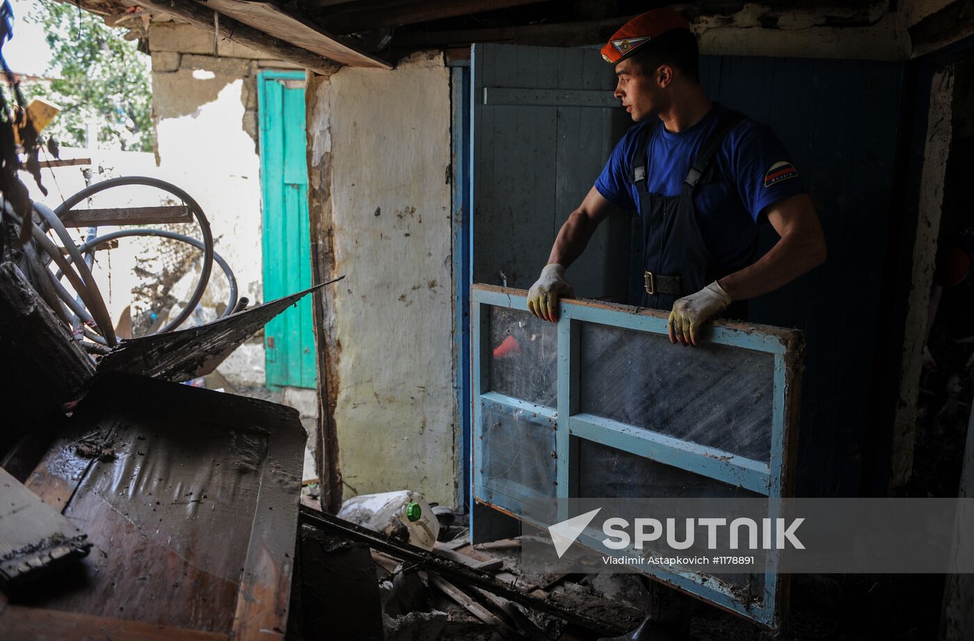 Floods aftermath in Krasnodar Region