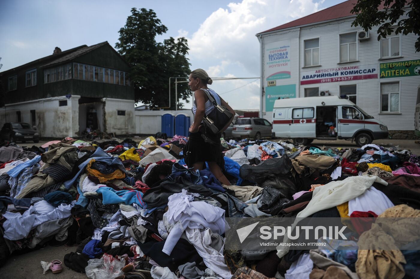 Floods aftermath in Krasnodar Region