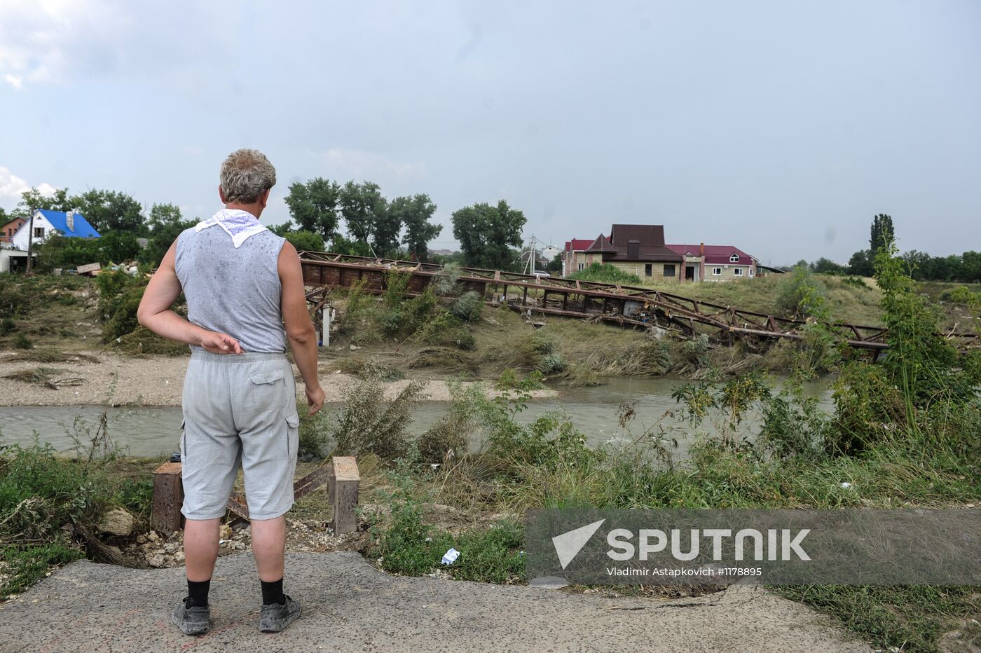 Floods aftermath in Krasnodar Region