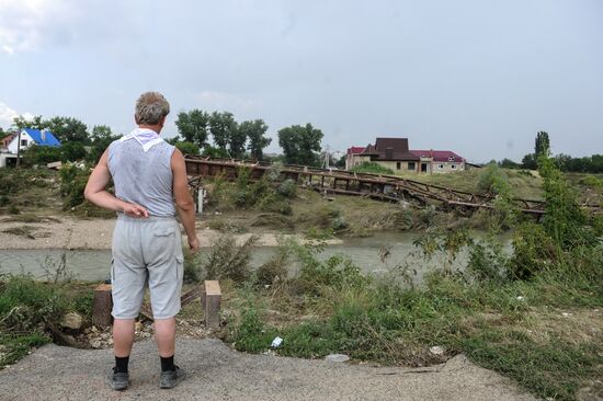 Floods aftermath in Krasnodar Region