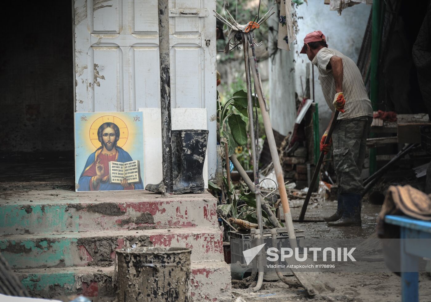 Floods aftermath in Krasnodar Region