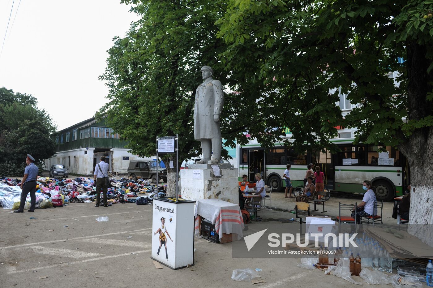 Floods aftermath in Krasnodar Region