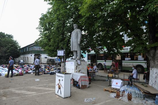 Floods aftermath in Krasnodar Region