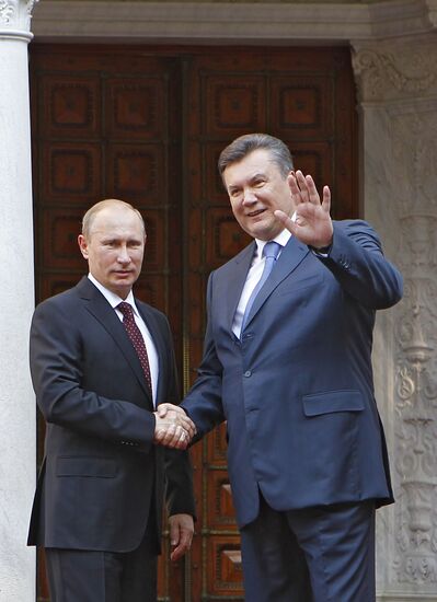 Russian President Vladimir Putin's working visit to Ukraine