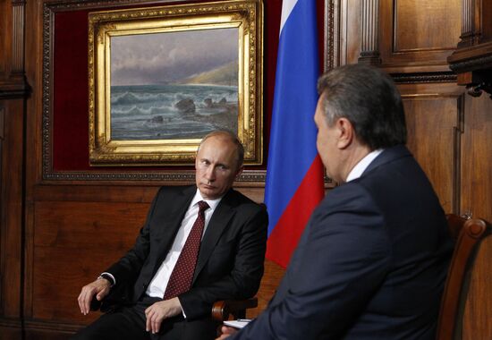 Russian President Vladimir Putin's working visit to Ukraine