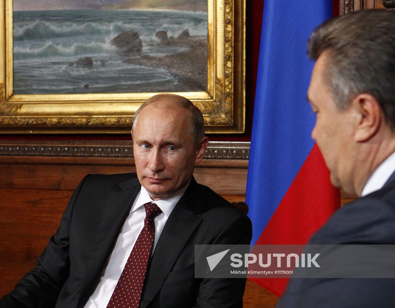 Russian President Vladimir Putin's working visit to Ukraine