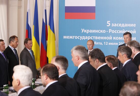 Russian President Vladimir Putin's working visit to Ukraine