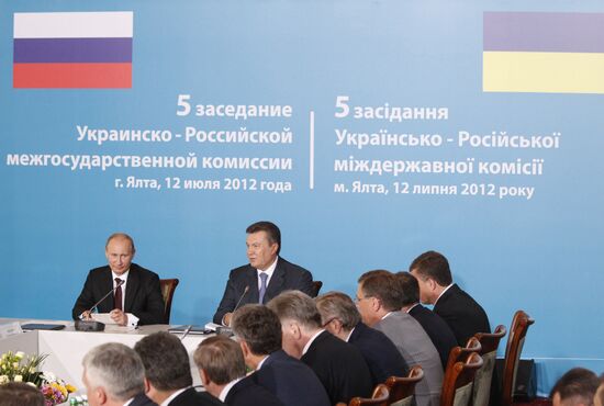 Russian President Vladimir Putin's working visit to Ukraine