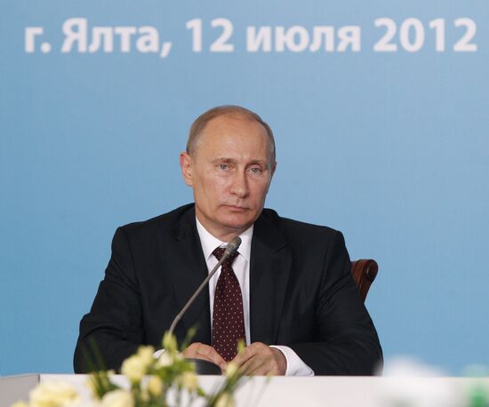 Russian President Vladimir Putin's working visit to Ukraine