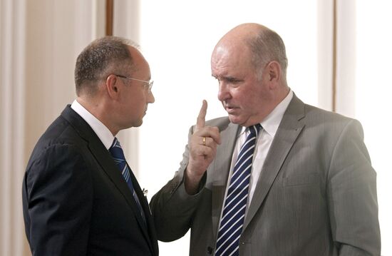 Ruslan Demchenko and Grigory Karasin