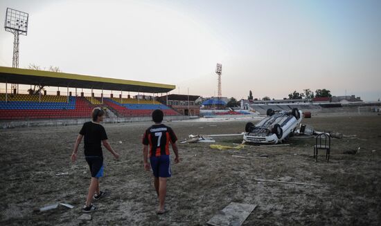 Flood aftermath in Krasnodar Territory