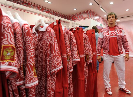 Russian Olympic teams get equipped at Bosco Center