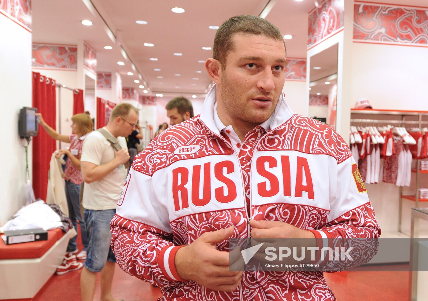 Russian Olympic teams get equipped at Bosco Center