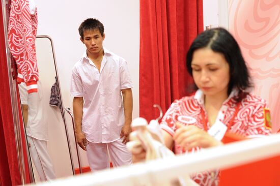 Russian Olympic teams get equipped at Bosco Center