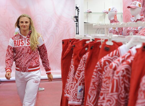 Russian Olympic teams get equipped at Bosco Center