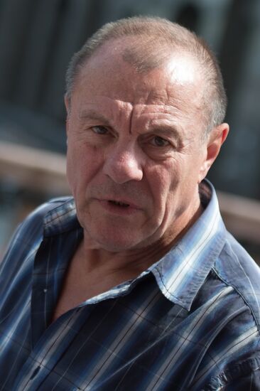 Russian Olympic teams members at Bosco Sport outfit center