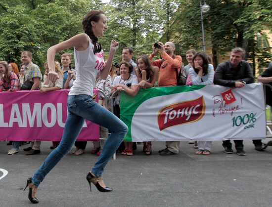 High-Heel Race 2012 in St.Petersburg