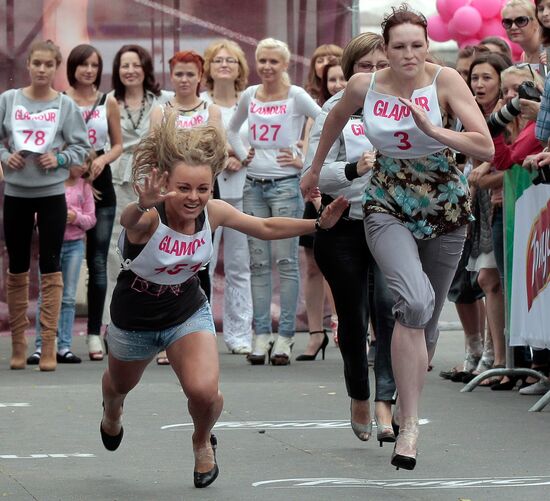 High-Heel Race 2012 in St.Petersburg