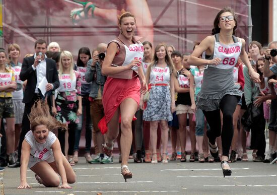 High-Heel Race 2012 in St.Petersburg