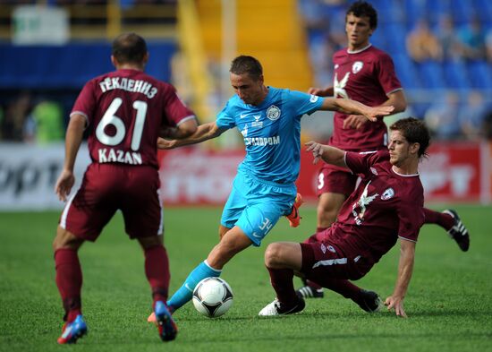 Football Russian Super Cup. Match Zenit - Rubin