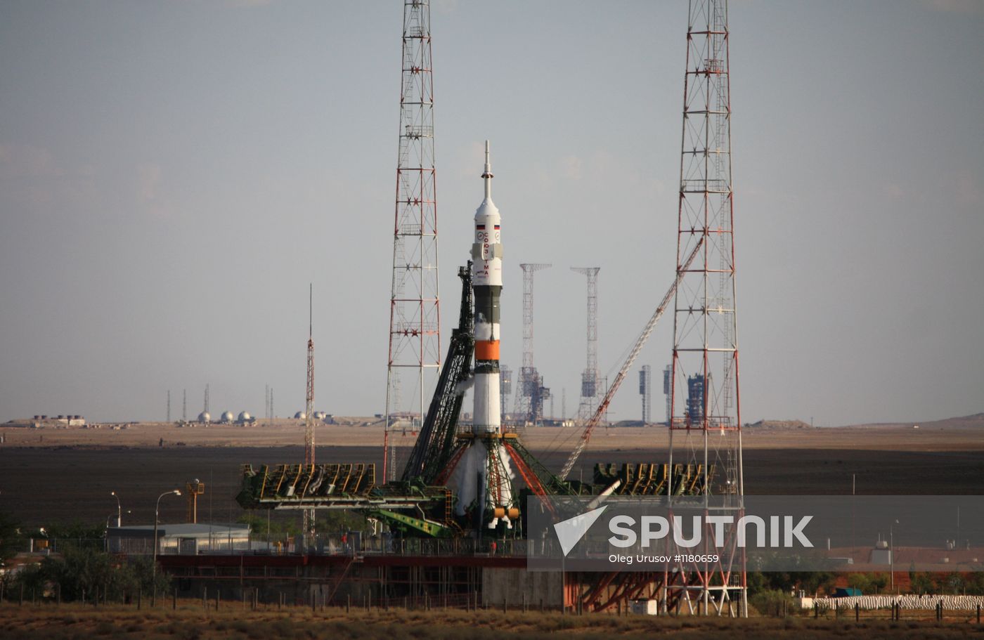 Launch of Soyuz TMA-05M manned spacecraft