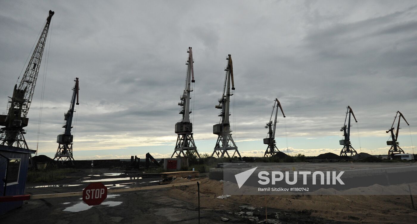 Arkhangelsk river port