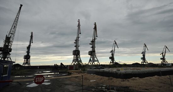 Arkhangelsk river port