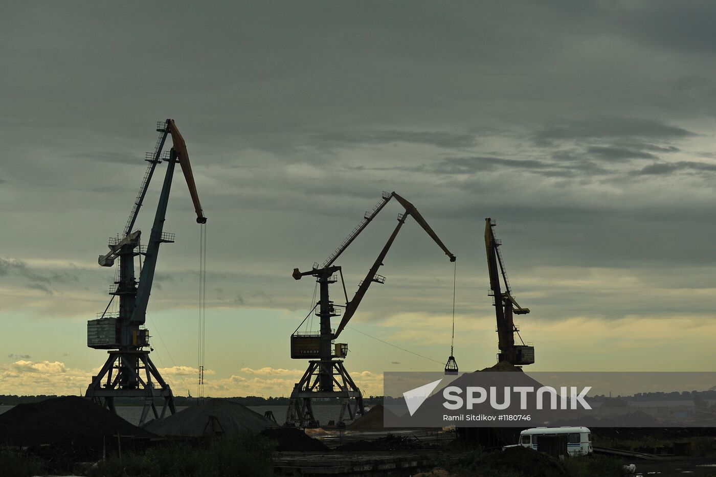 Arkhangelsk river port