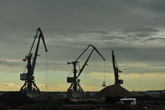 Arkhangelsk river port