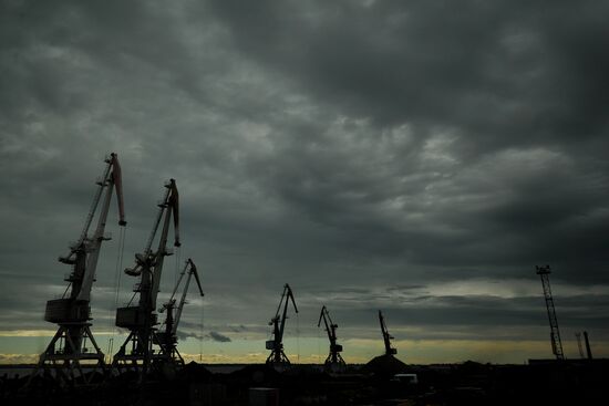 Arkhangelsk river port