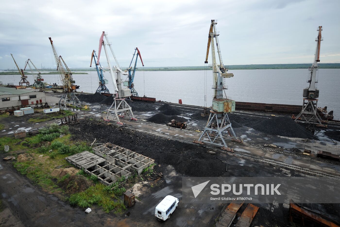 Arkhangelsk river port