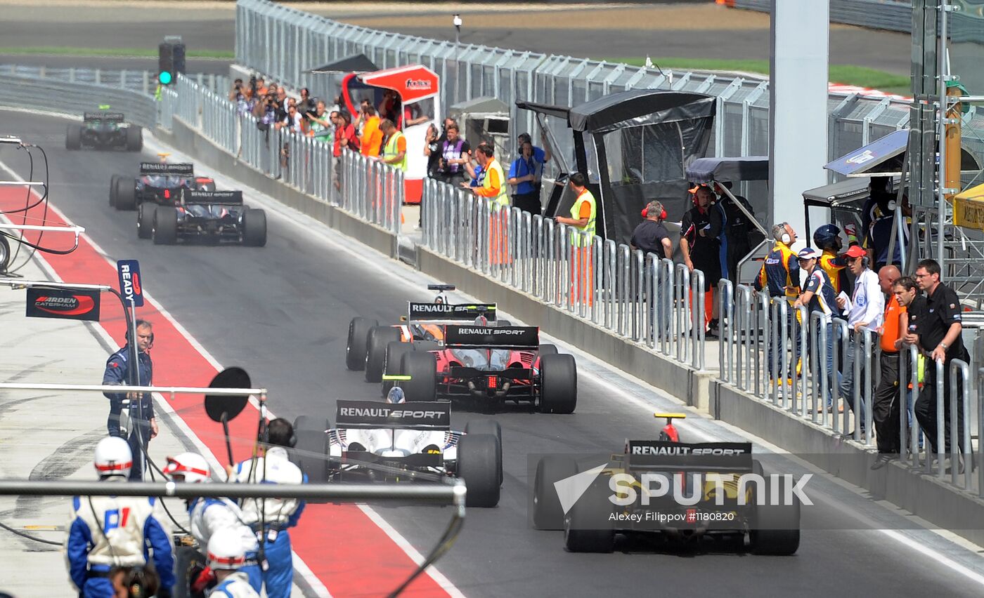 2012 Formula Renault Series season. Moscow Raceway. Day 3