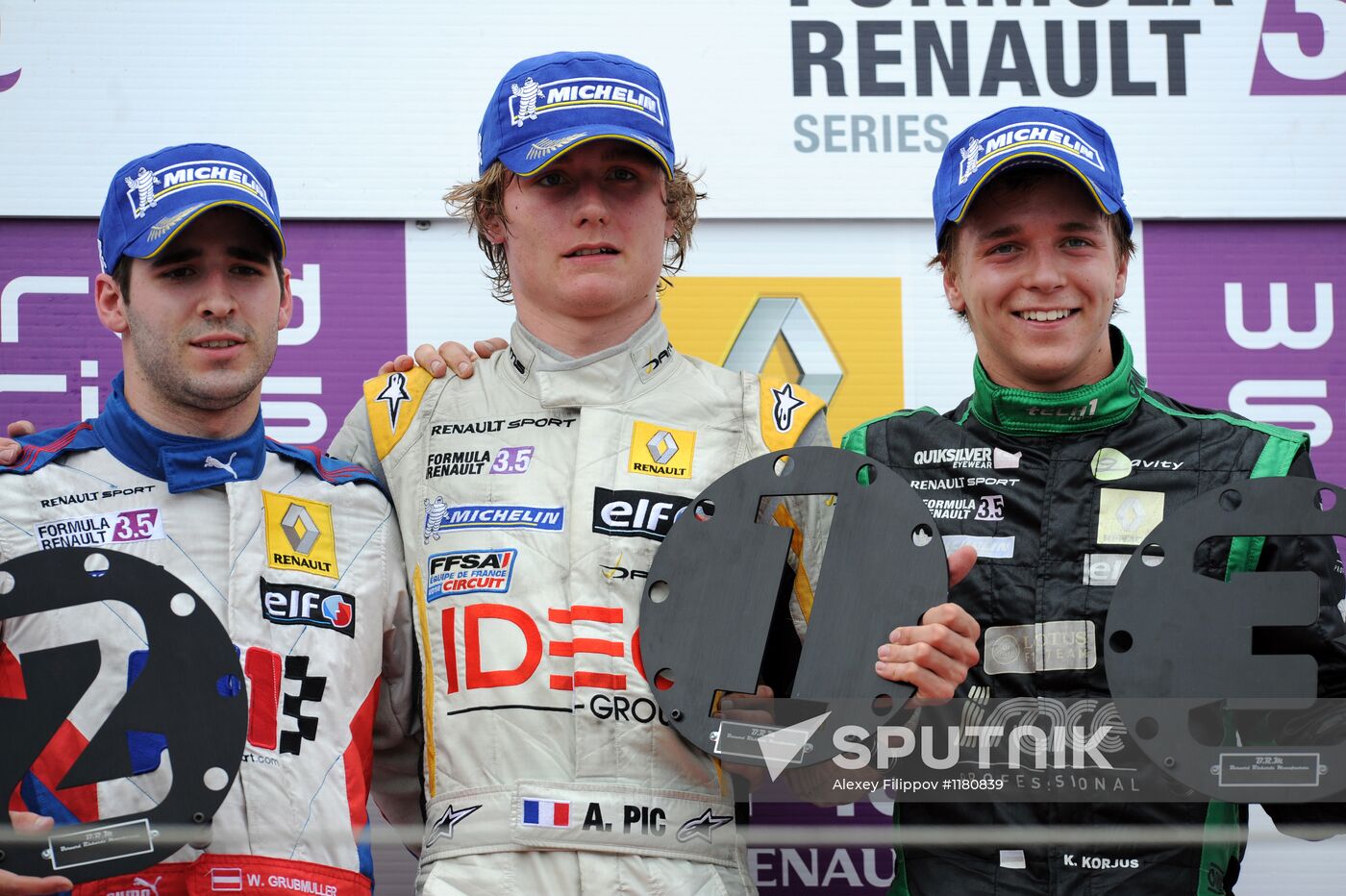 2012 Formula Renault Series season. Moscow Raceway. Day 3