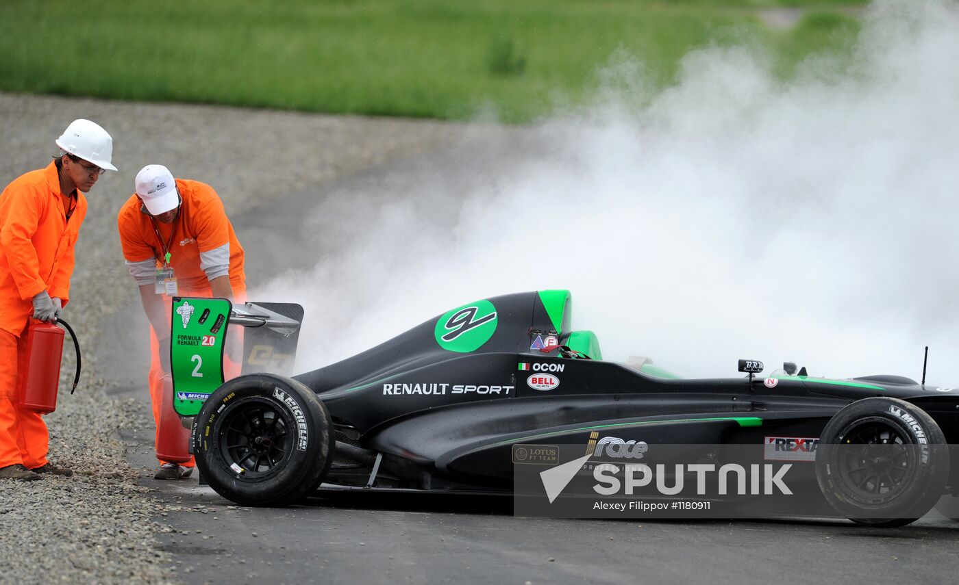 2012 Formula Renault Series season. Moscow Raceway. Day 3