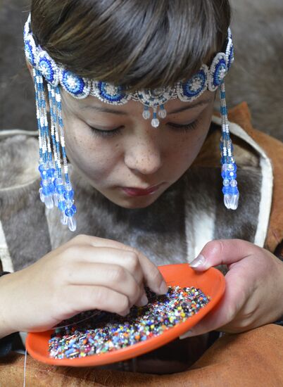 Koryak villages in Bystrinsky Nature Park, Kamchatka