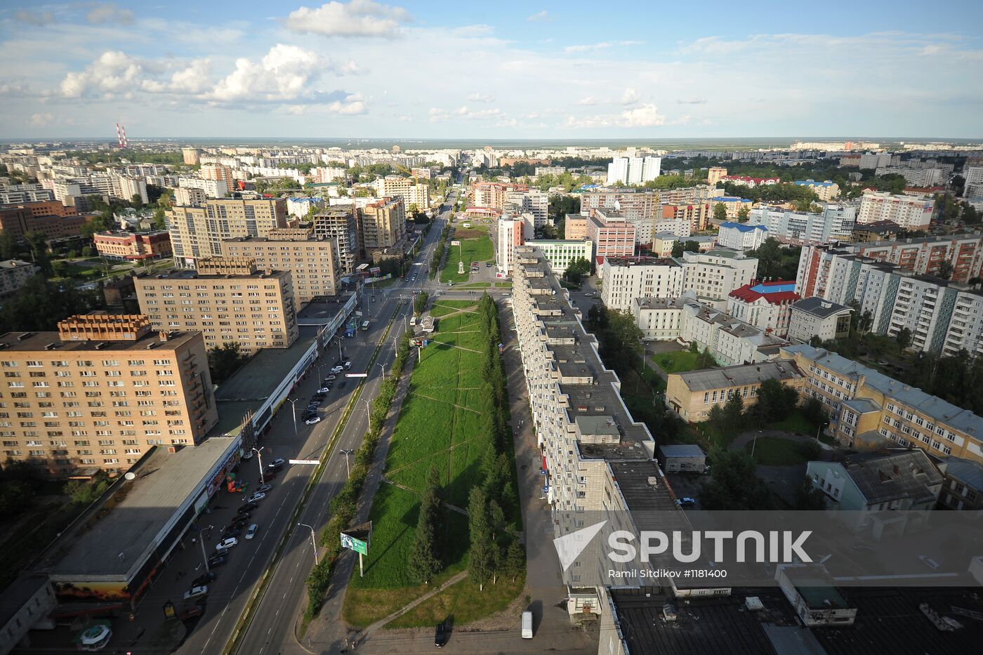 Russian cities. Arkhangelsk