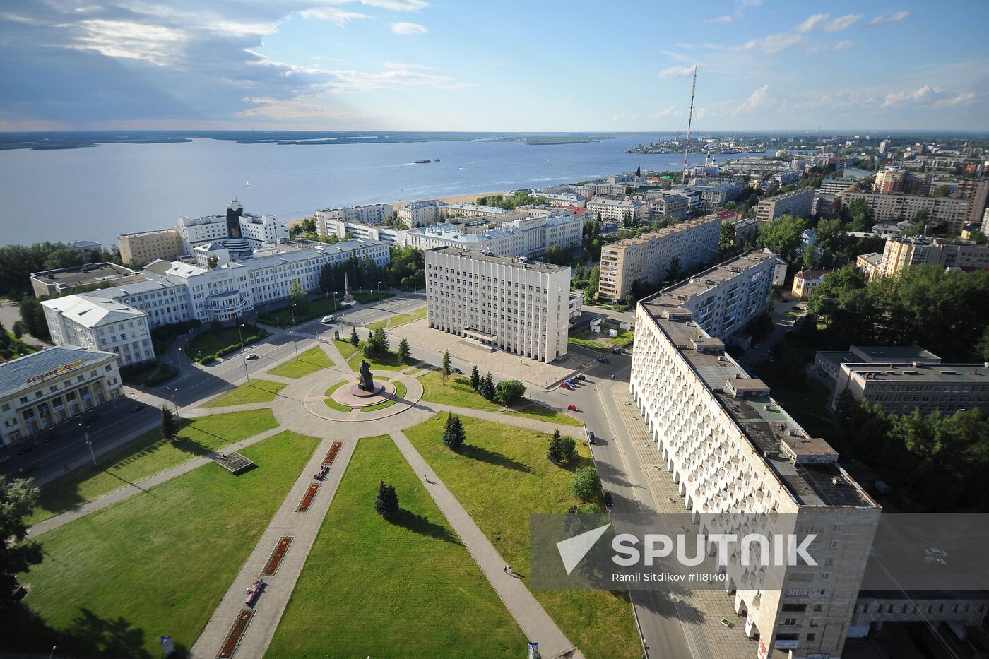 Russian cities. Arkhangelsk