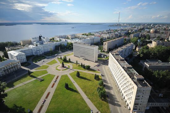 Russian cities. Arkhangelsk
