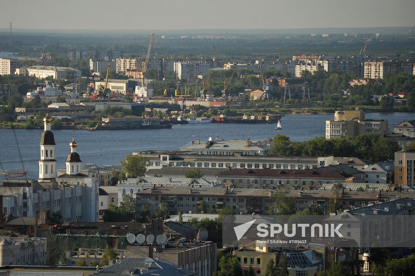 Russian cities. Arkhangelsk