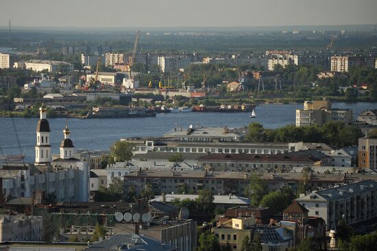 Russian cities. Arkhangelsk