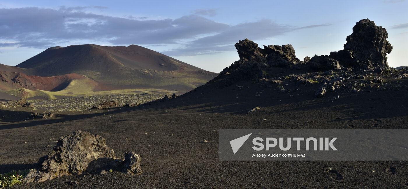 Work of volcanologists in BFTE area on Kamchatka Peninsula