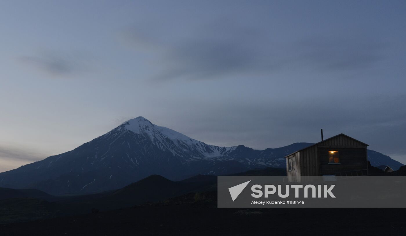 Work of volcanologists in BFTE area on Kamchatka Peninsula